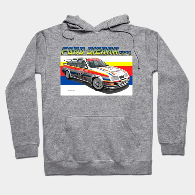 GrA Ford Sierra RS Cosworth Hoodie by PjesusArt